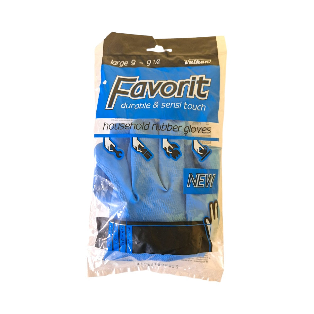Rukavice Favorit L gumené upratovacie 1pár