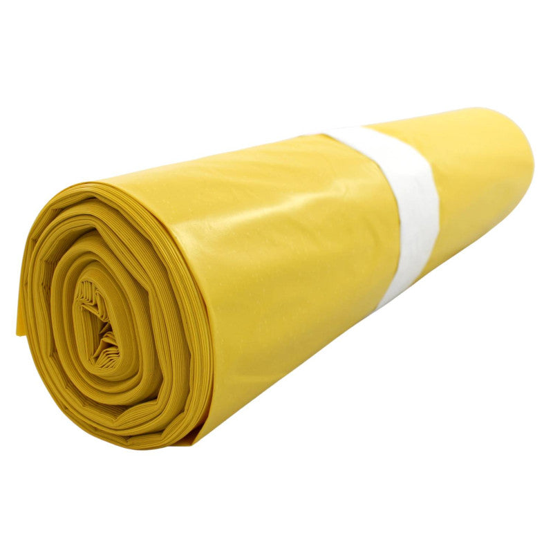 Vrecia LDPE žlté 70x110cm 60mik. 25ks