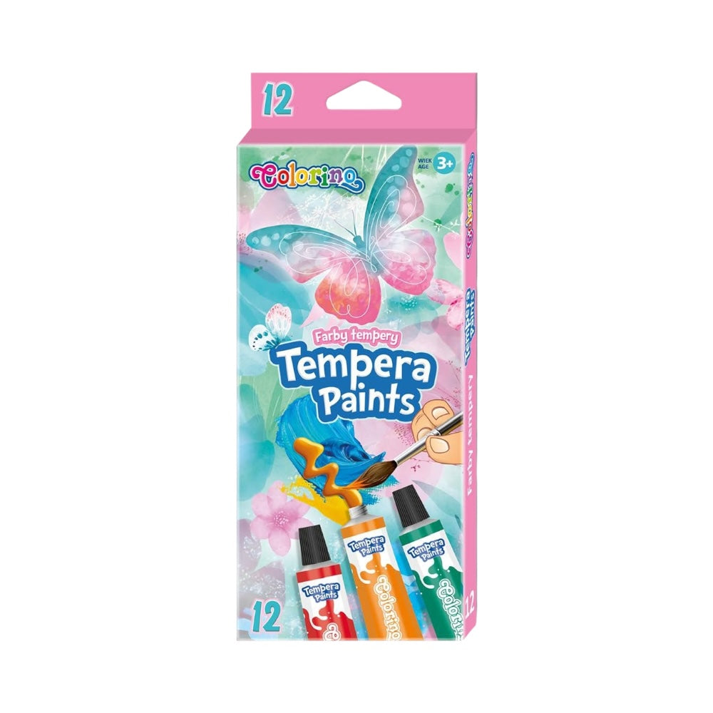 Colorino temperové farby 12ml 12 farieb v tube DREAMS