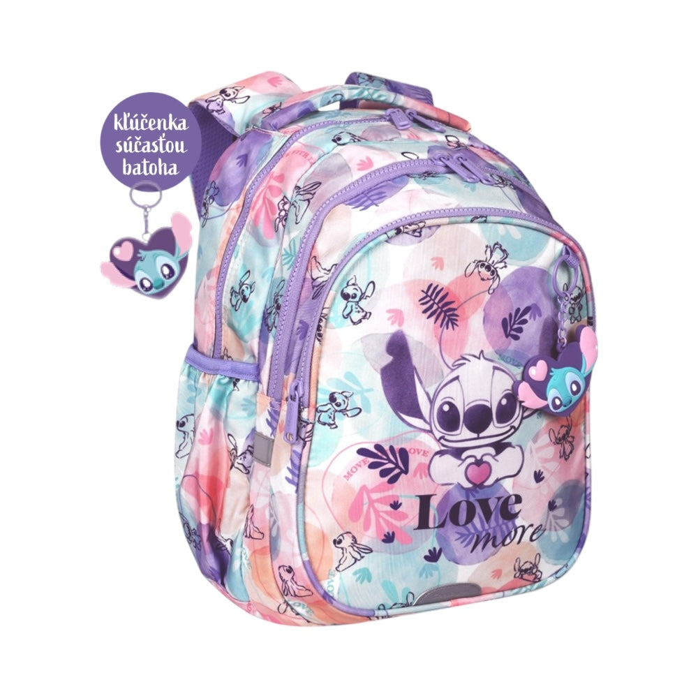 Colorino detský batoh Jerry Stitch 15" Pastel
