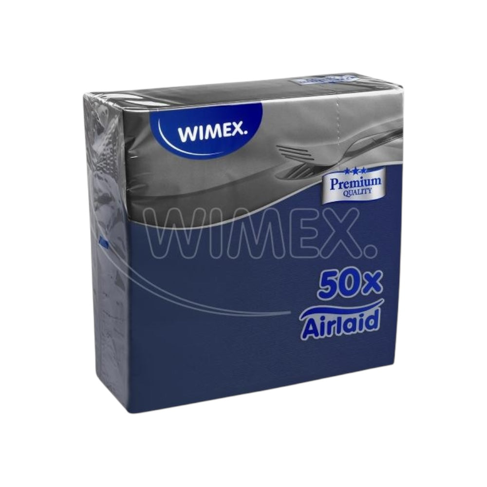 Servítky premium 40x40 tmavomodré 50ks