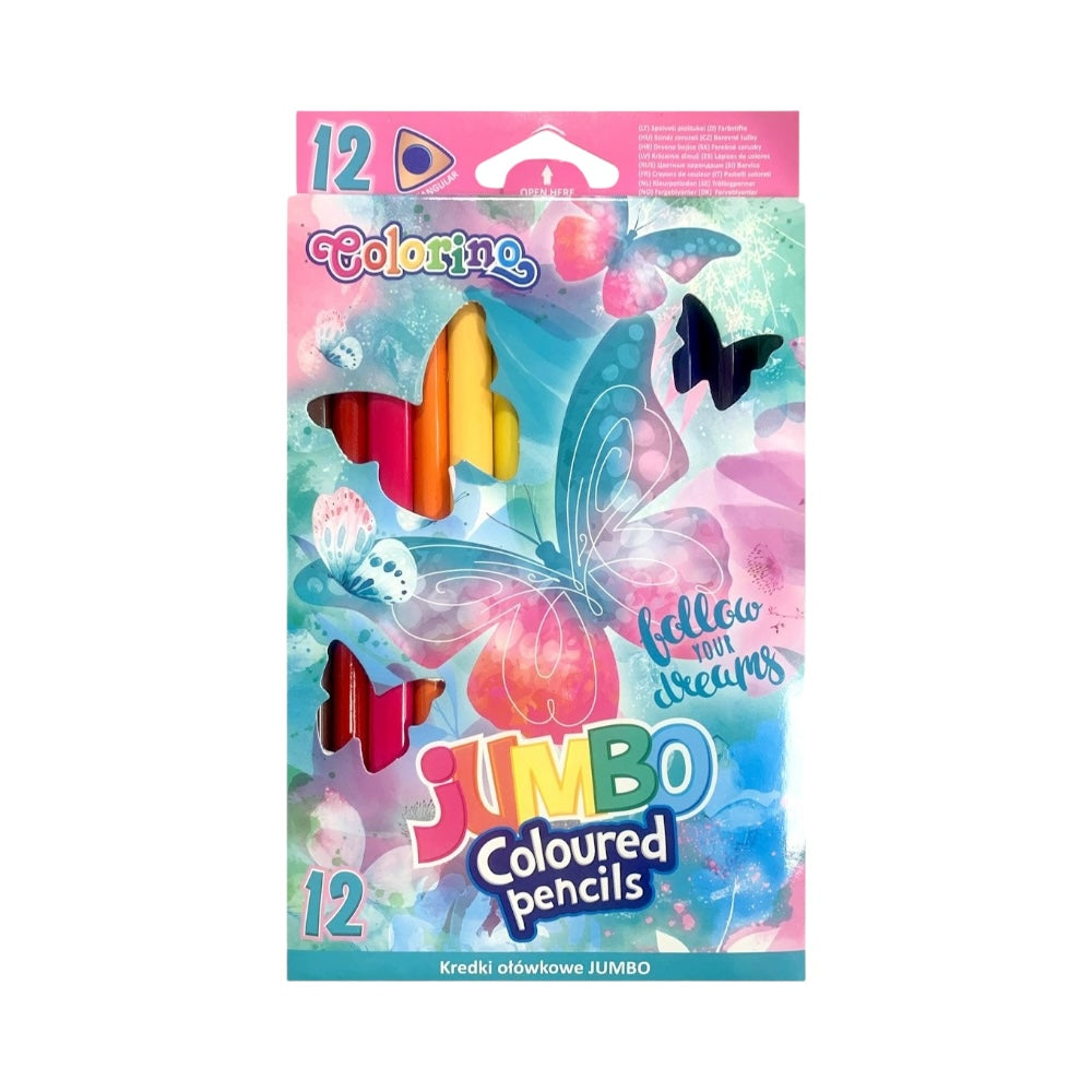 Colorino pastelky trojhranné JUMBO DREAMS 12 farieb